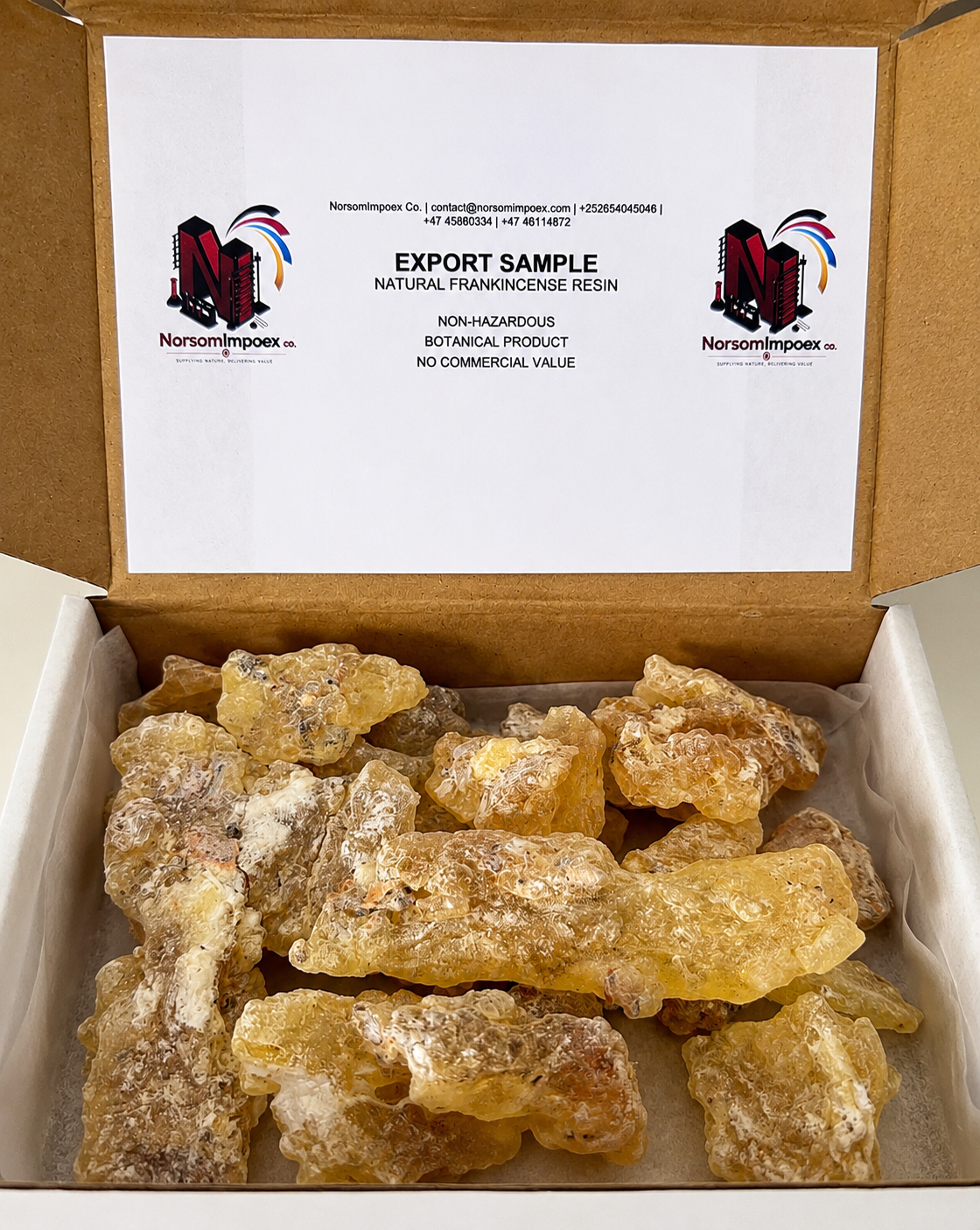 Medium grade frankincense resin