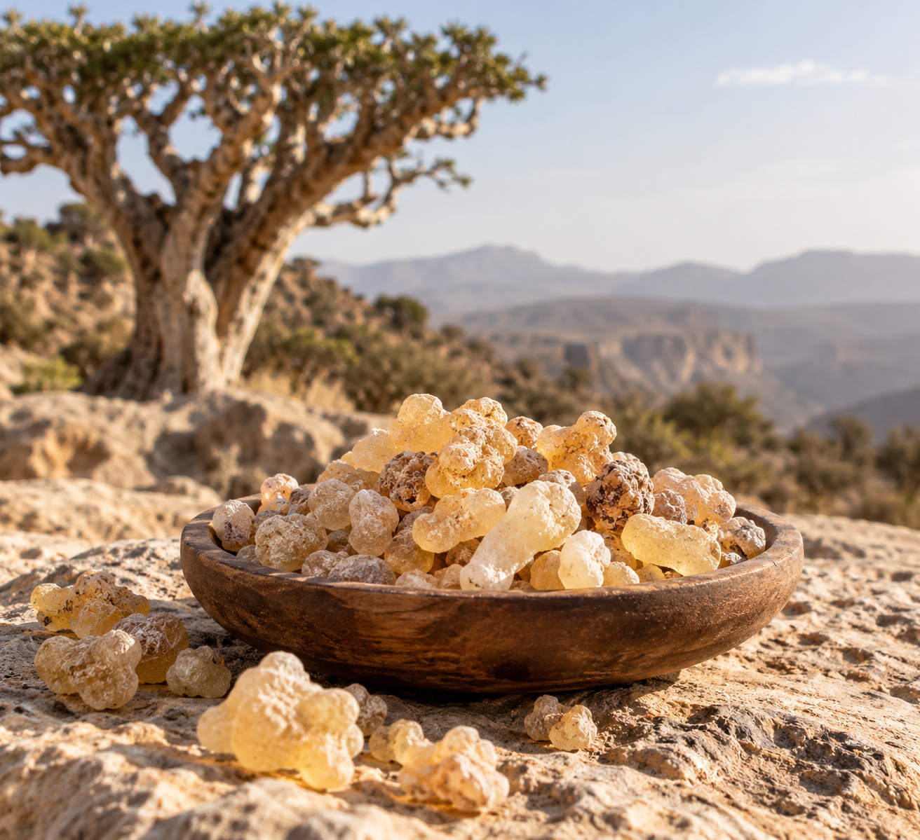 Premium frankincense resin